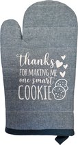 LBM ovenwant - Thanks for making me one smart cookie - Blauw