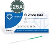 Telano Drugstest Cocaïne 25 stuks Urine Dipstick - Drugtest COC - Strip