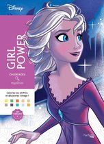 Coloriages mystères Disney Girl Power - Kleuren op nummer - Kleurboek voor volwassenen