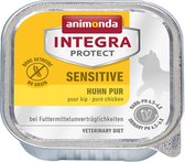 Animonda Integra Protect Cat Sensitive - Puur Kip - 16 x 100 g