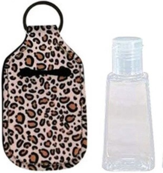 Hand Sanitizer Fles Mini Draagbare Reizen Siliconen Desinfecteren Gel Flessen Hervulbare Flessen Met Sleutelhanger Houder