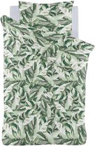 Housse de couette iSeng Leaves - Simple - Simple (140x200/220 cm + 1 taie d'oreiller) - Vert
