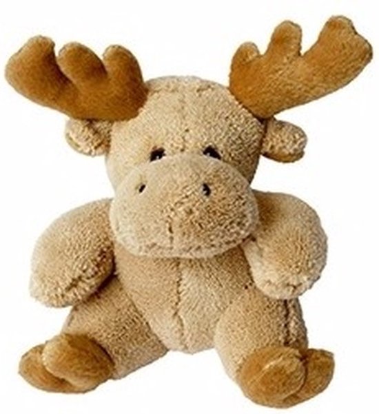 Pluche eland knuffel 15 cm