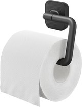 Tiger Carv - Porte-rouleau papier toilette sans rabat - Noir