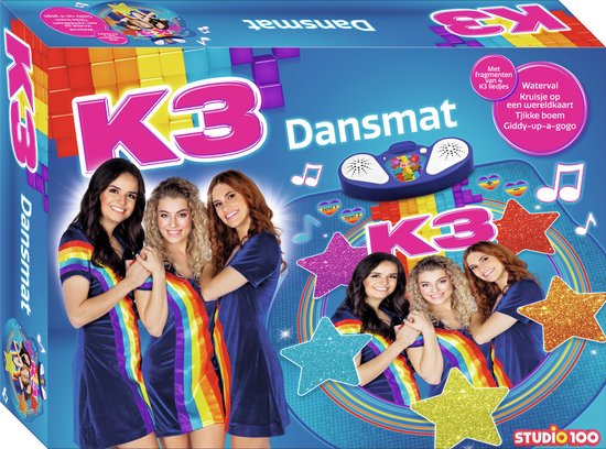 Manier Nieuwheid Wegenbouwproces K3 dansmat - met fragmenten van 4 K3 liedjes - 2 leuke spelvarianten |  bol.com