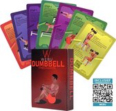 WEBU 55 Dumbbell Workout Kaarten - Fitness – Crossfit - Thuis Sporten – Krachttraining - Incl professionele trainingsvideo’s