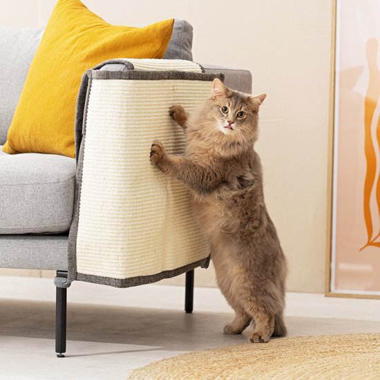 Navaris griffoir chat pour canapé - Protège les meubles contre les griffes  des chats -... | bol