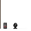 All Black Steroïd - The Dumbbell Dildo - 12.5 cm x 8.3 cm - Anaal Dildo - Buttplug - Anaal Plug - Anale Plug - Butt Plug