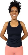 Sporttop zwart - dry-fit top - yogatop - fitness top - sportkleding dames  - XS/S - Extra Small/ Small