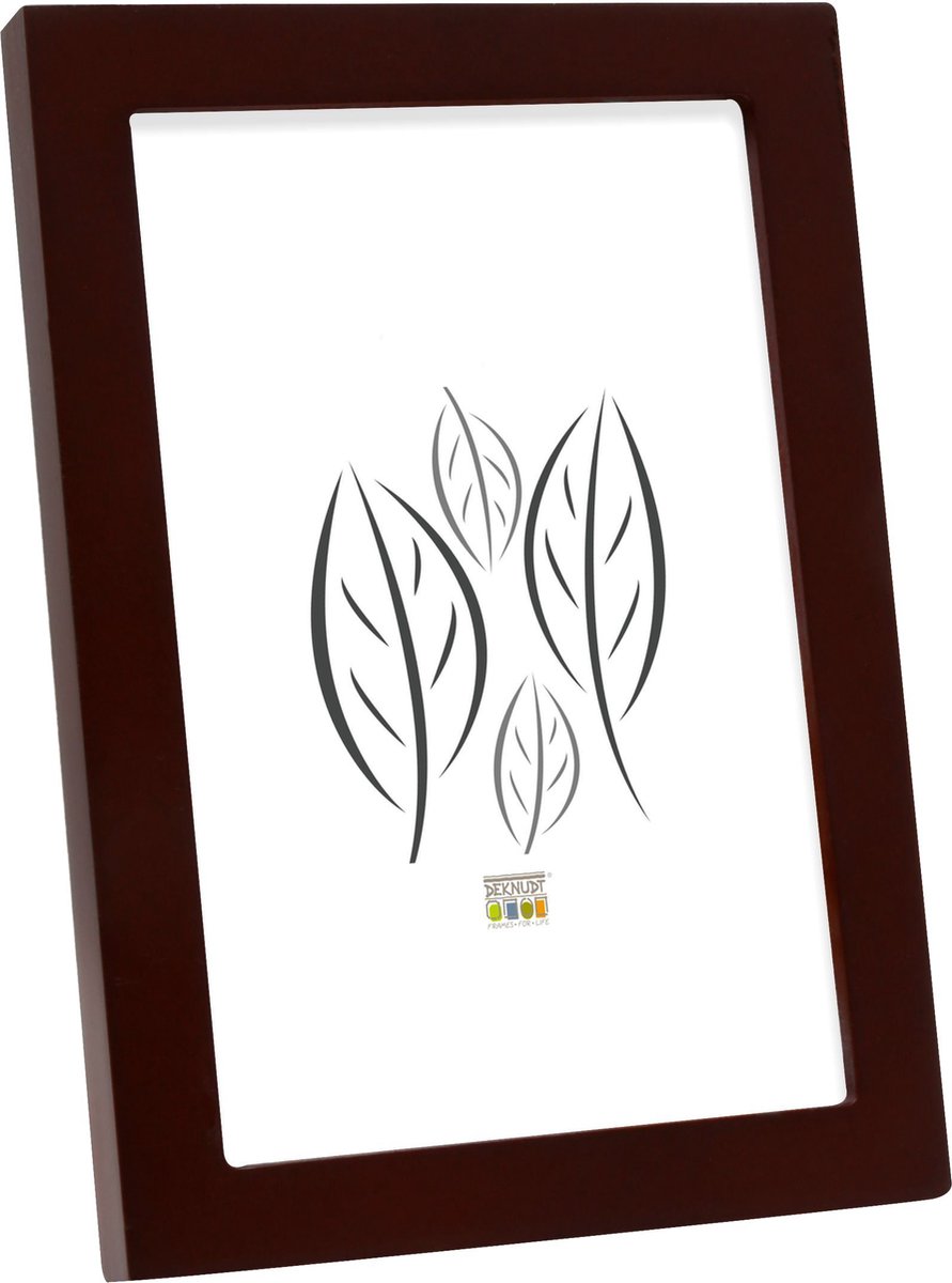 Deknudt Frames fotolijst S68FV3 - bruin - voor foto 15x20 cm
