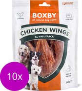 Boxby Chicken Wings Kip - Hondensnacks - 10 x 360 g