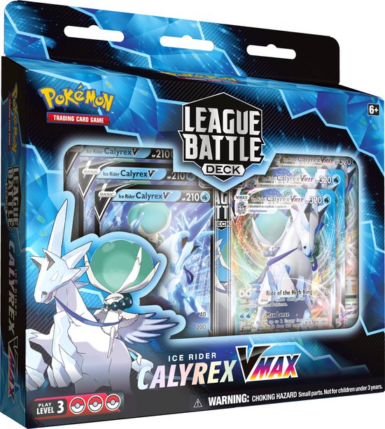 Afbeelding van het spel Pokémon League Battle Deck Ice Rider Calyrex VMAX - Pokémon Kaarten