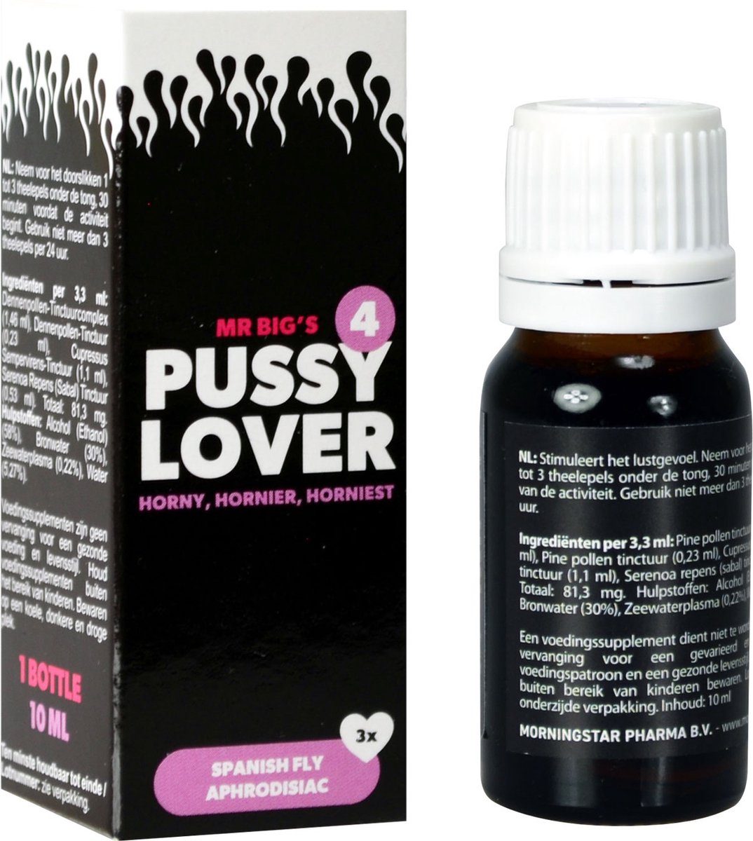 Goedkoopste The Big 4 - Pussy Lover - Lustopwekker - 15 milliliter