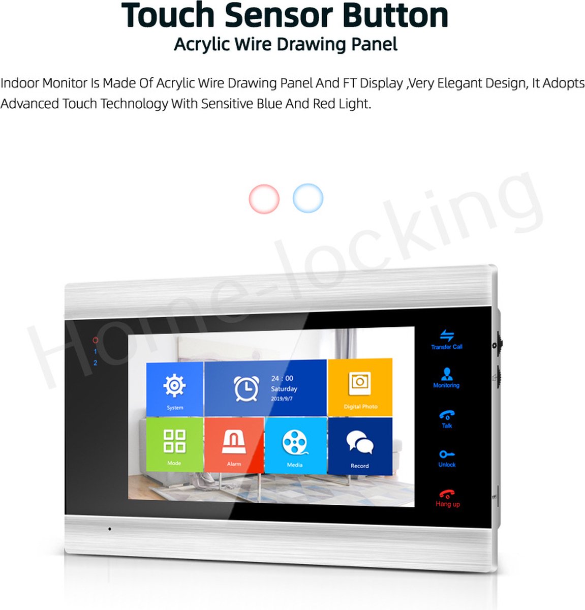 De Bruyne Freddy T-2104V WIFI Videofoon met APP Bediening - afbeelding 2