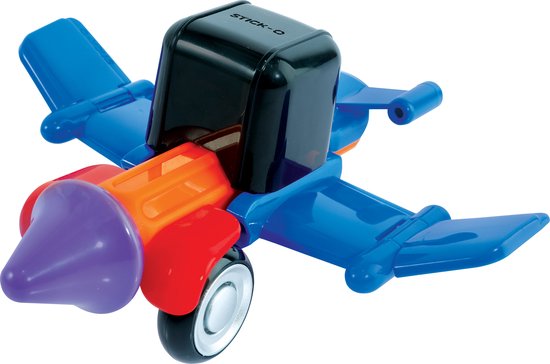 Stick-O Creator Set - magnetisch speelgoed - 60 stuks - magneten speelgoed - baby blokken