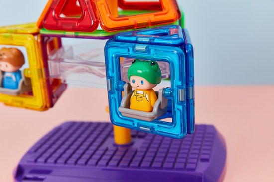 Magformers Carnival Plus Set - Magnetisch Bouwspeelgoed - 48-delig - Kermis Thema - Montessori Speelgoed - 3-7 jaar