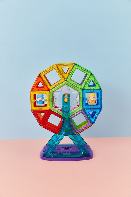 Magformers Carnival Plus Set - Magnetisch Bouwspeelgoed - 48-delig - Kermis Thema - Montessori Speelgoed - 3-7 jaar