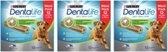 3x Purina Dentalife Daily Oral Care Large Loyalty Pack - Hondensnacks - 426g