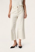 SOAKED IN LUXURY SLJill Shani Pants - Whisper White White