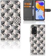 Wallet Book Case Xiaomi Redmi Note 11 Pro 5G/4G Smartphone Hoesje Salamander Grey