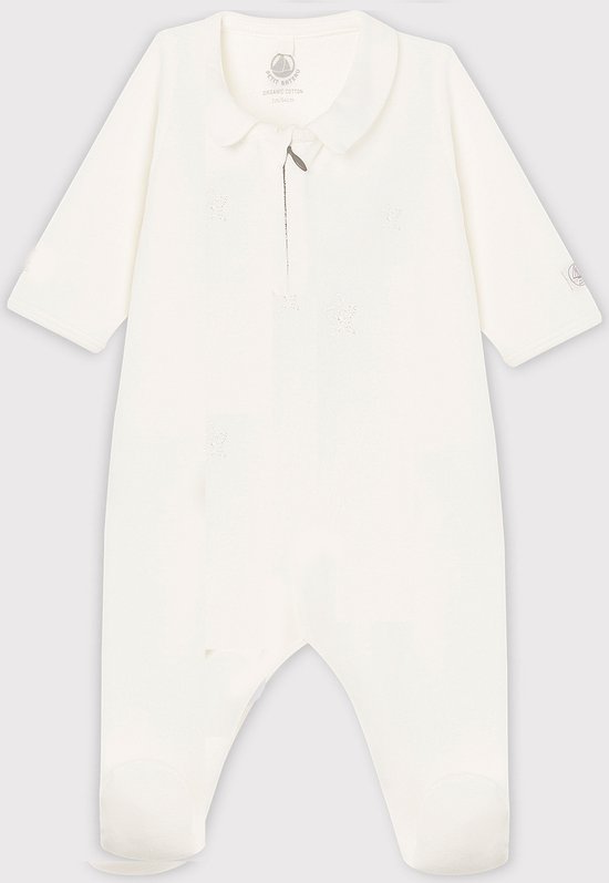 Petit Bateau Fluwelen babypyjama Unisex Pyjamaset - Maat 68