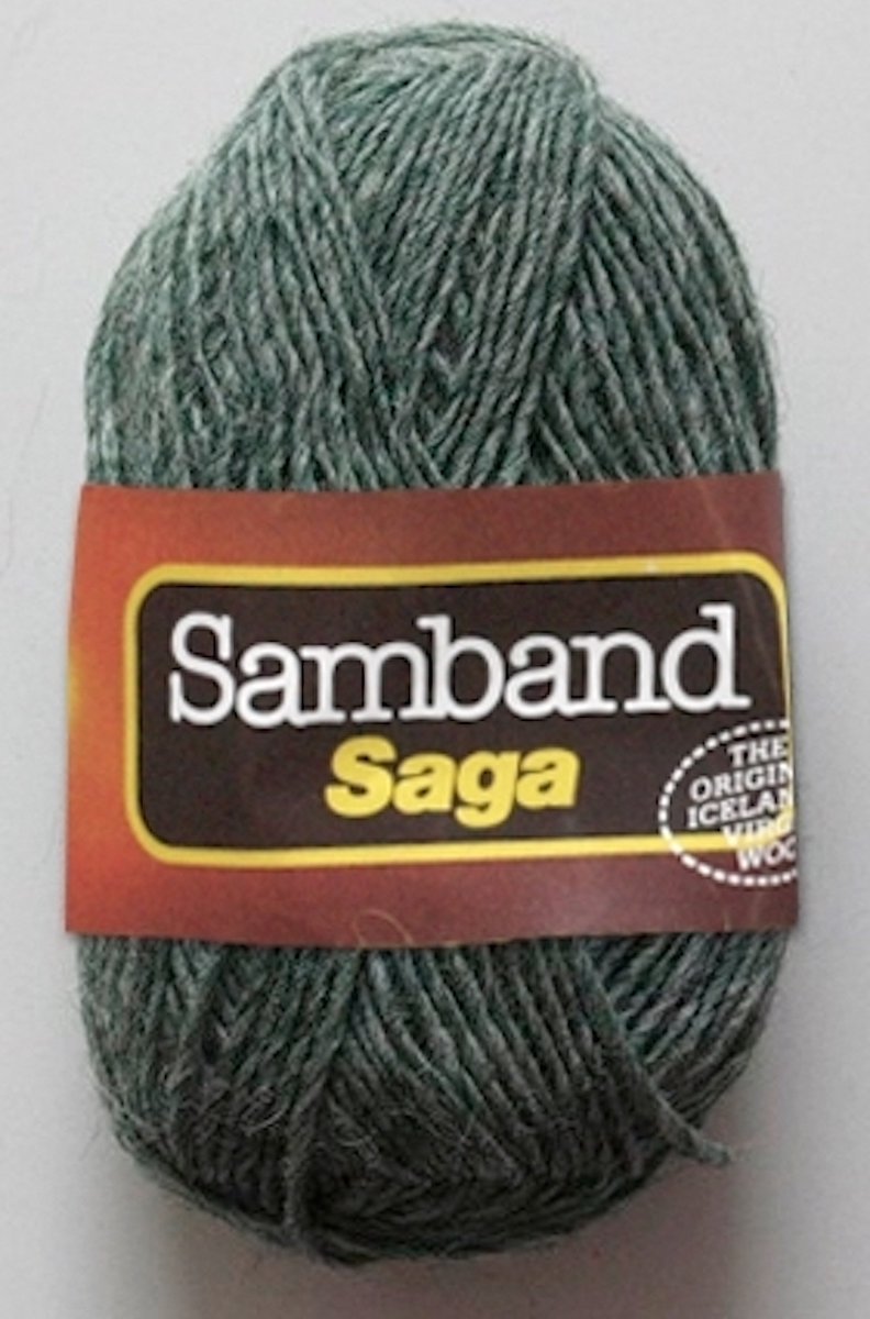 IJslandse lopiwol - Samband Saga - green heather / grænt lyng