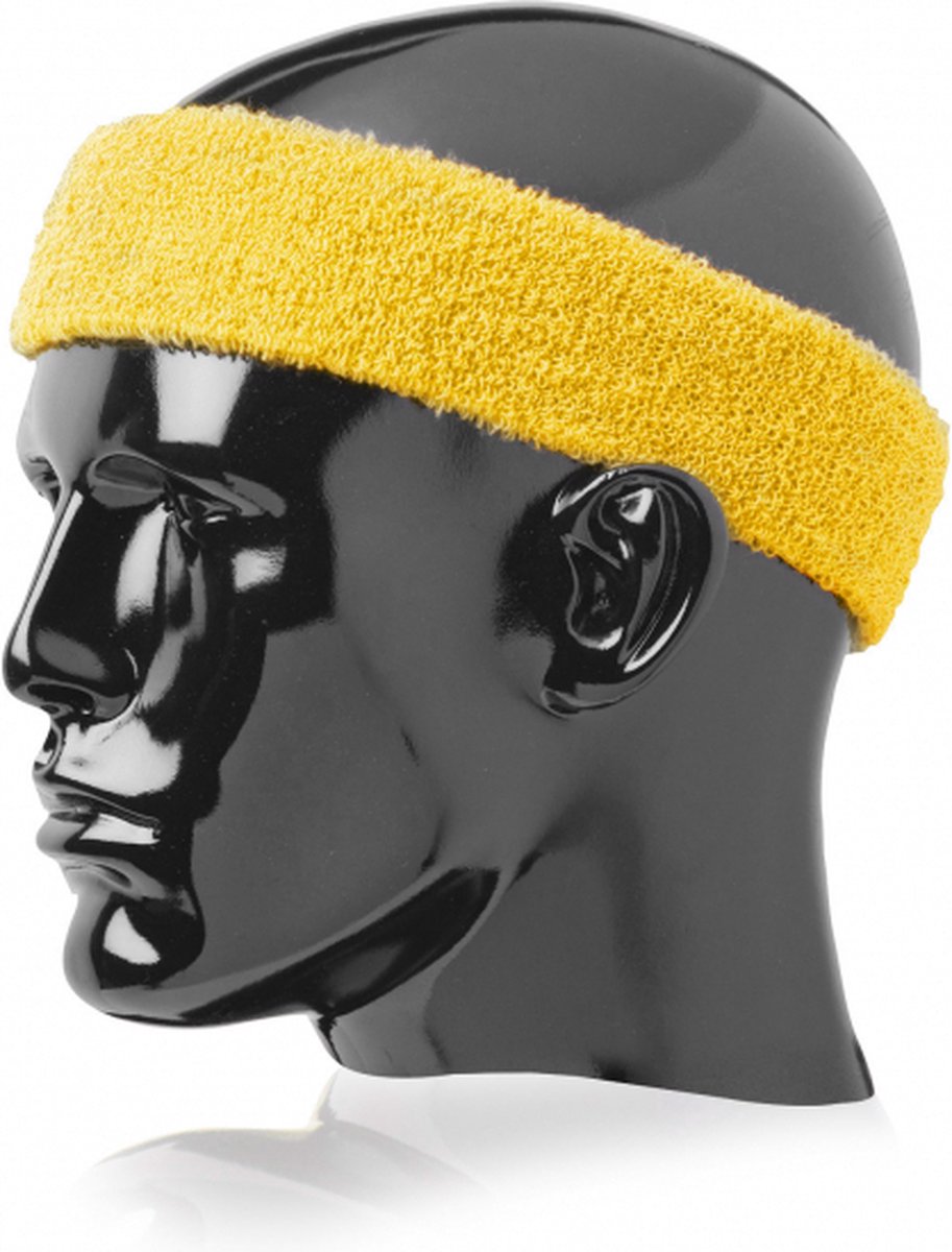TCK - Sporthoofdband - Multisport - Pro - Sports Headband - Volwassenen - Gold - One Size