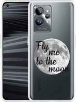 Realme GT2 Pro Hoesje Fly me to the Moon - Designed by Cazy