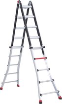 Altrex Varitrex Teleprof 4x5 sporten - Telescopische ladder - Werkhoogte 6.25m