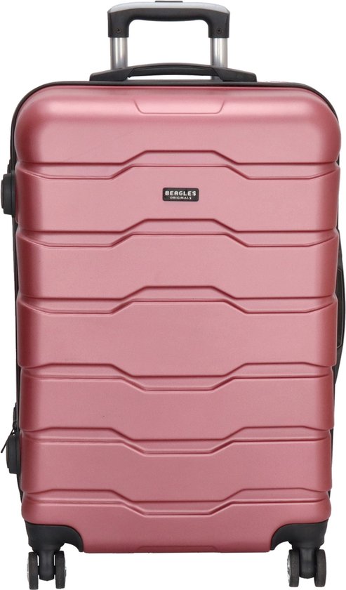 Beagles Originals Comfy Travel Middelgrote Koffer - 65 cm - Rosé Goud