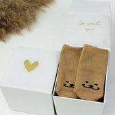 Idea Factory Reveal Box Grossesse / Annonce Grossesse / Annonce Grossesse - Tu vas être papy - Ours Chaussettes