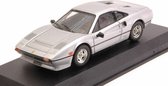 De 1:43 Diecast Modelcar van de Ferrari 308 GTB van 1978 in Silver. De fabrikant van het schaalmodel is Best Model. Dit model is alleen online verkrijgbaar