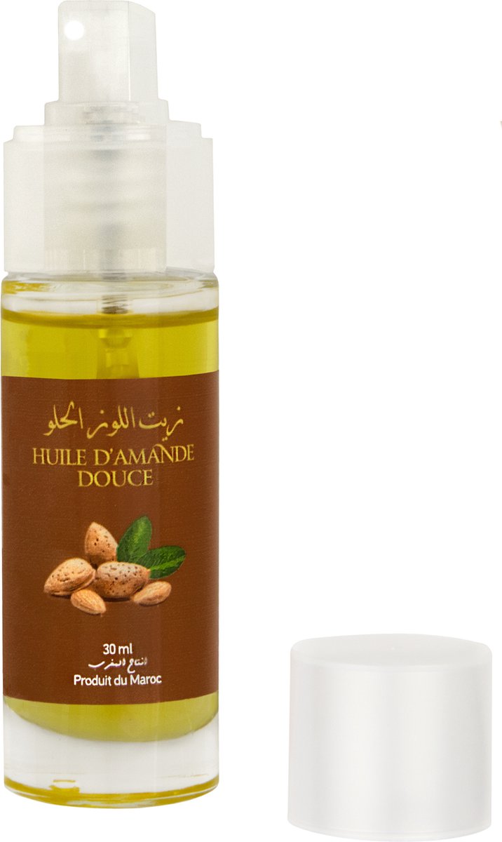 Amandelolie Puur - uit Marokko - Zoete Amandel Olie Biologisch - 30ml