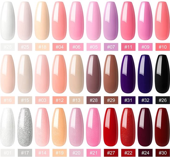 Gel Nagellak 30 Kleuren Gel Polish Losweken Gel Polish 5ml Nagellak