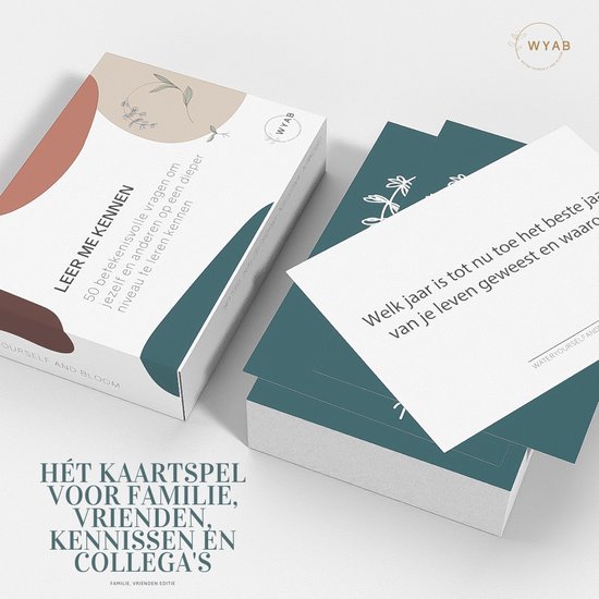 Pruojhw Kaartspel voor koppels, 50 interactieve kaarten