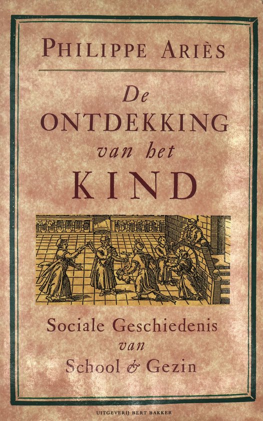 Omslag van De ontdekking van het kind door Philippe Aries