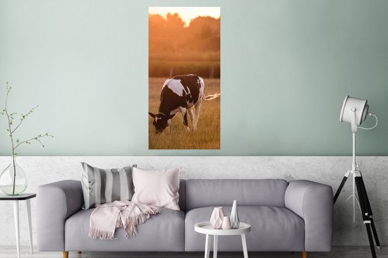 Affiche Vache - Soleil - Animaux - 60x120 cm