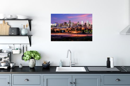 Affiche Soir - Trafic - Ville - 90x60 cm