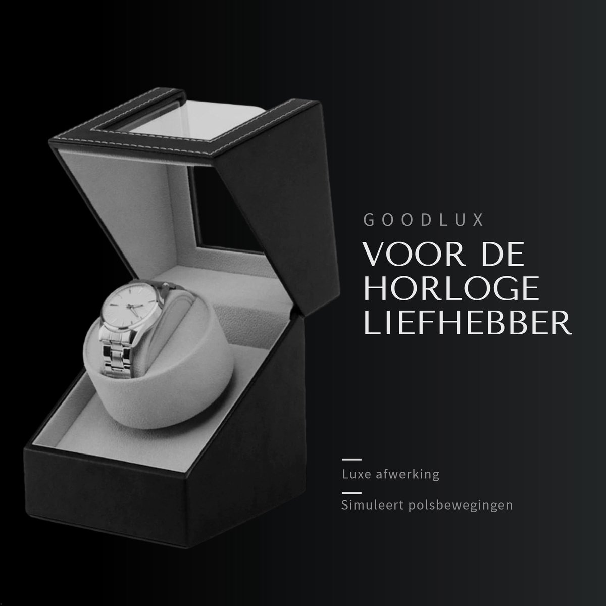 Goodlux horloge opwinder Horloge winder box Automatische horloge opwinder doos bol
