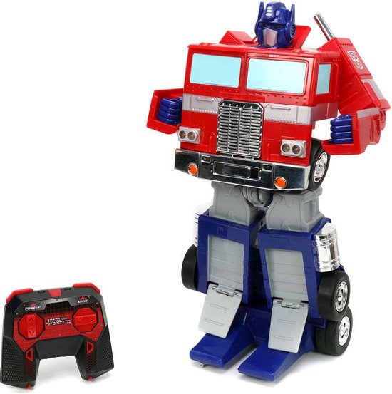 Transformers Transforming R/C Robot Optimus Prime (G1 Version) 30cm |  bol.com