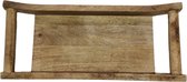 Dienblad - hout -  S - Naturel 40 x 18 cm - Hugo