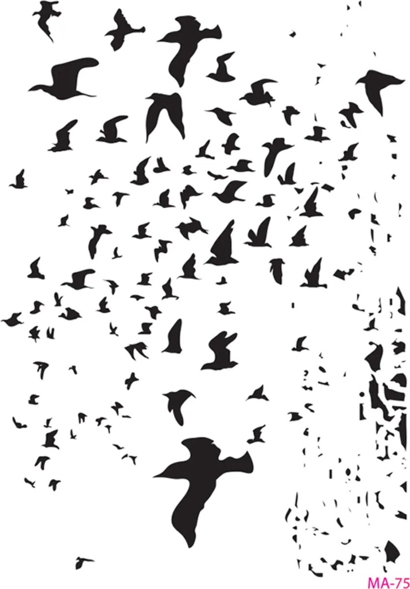 Cadence Mixed Media Stencil MA75 21x29 cm Vogels