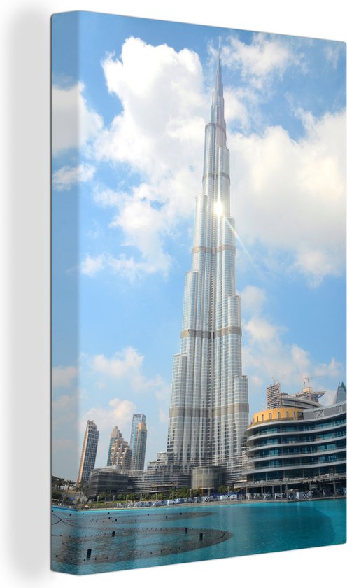 Fotografía De La Opinión Aérea De Dubai Burj Khalifa Downtown Imagen de