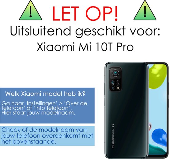 Xiaomi Mi 10T Pro Case Back Cover Housse en Siliconen - Transparent