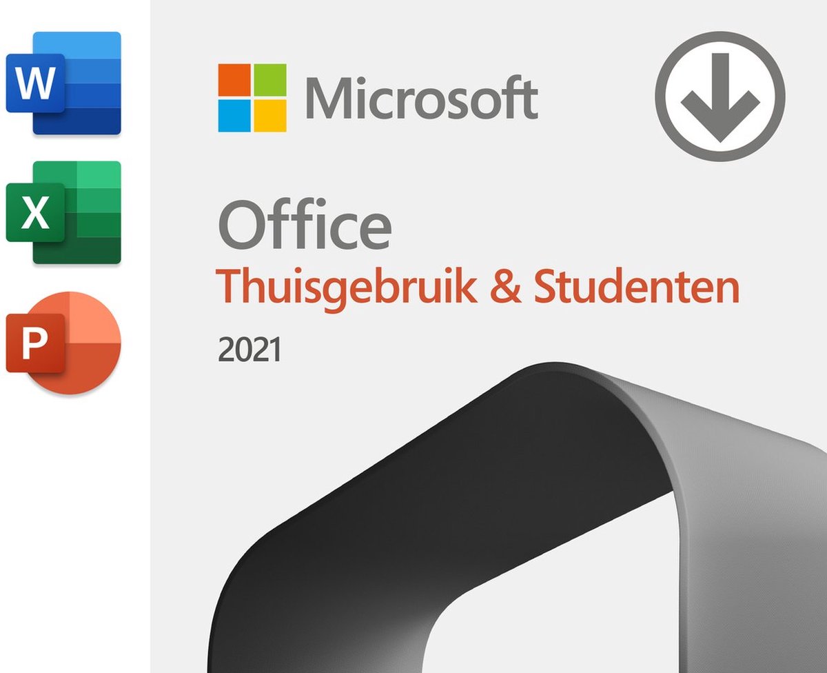 Microsoft Office Thuisgebruik en Studenten 2021 1 apparaat