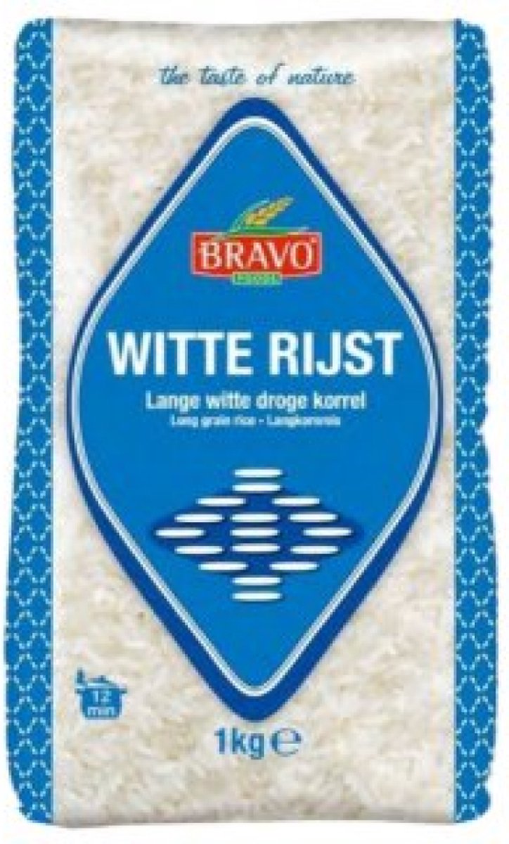 Goedkoopste Bravo witte rijst - 1kg