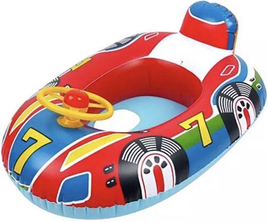 bedreiging exegese Vergelden Zwemband - auto met toeter - kind vakantie - waterspeelgoed opblaasboot -  baby float... | bol.com
