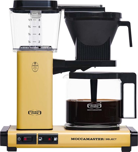 Moccamaster KBG Select - Koffiezetapparaat - Pastel Yellow – 5 jaar garantie