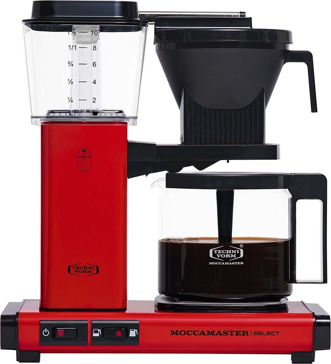 Filterkoffiemachine KBG Select Red – Moccamaster