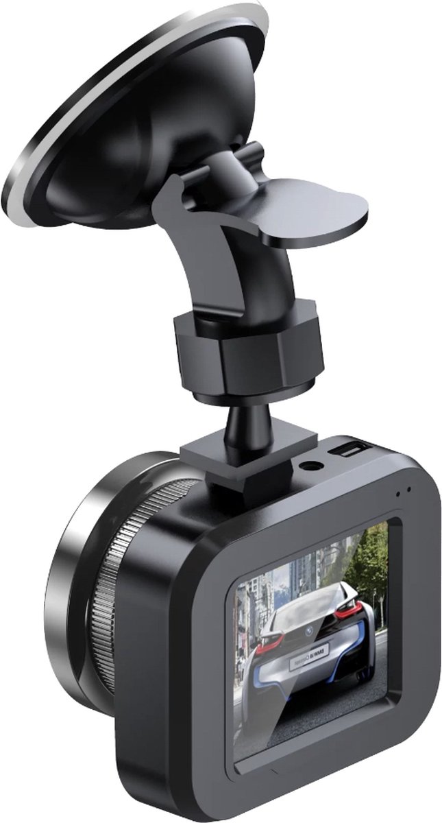 H12 mini Dashcam 2.0 inch Park Modus/G-Sensor/Loop recording/Motion detection/Night Vision + 32GB Micro SD kaart